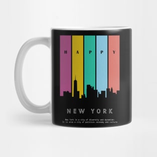 cityscape of new york Mug